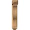 Ekena Millwork Funston Arts and Crafts Rough Sawn Bracket w/ Offset Brace, Western Red Cedar, 6"W x 20"D x 32"H BKT0604X20X32FST03RWR - alternate 2